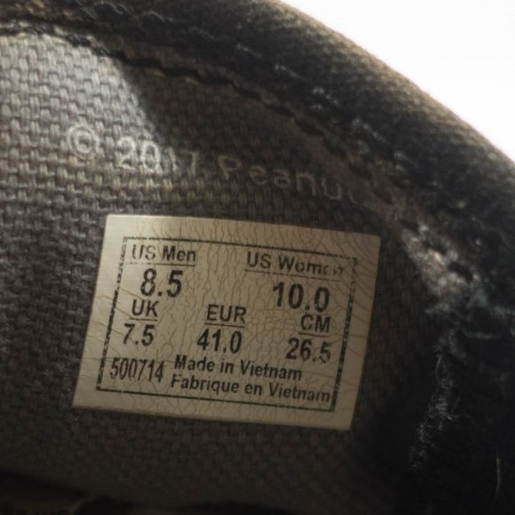 Vans Peanuts Charlie Brown Pigpen Slip On Sneakers - Men's Size 8.5 - Picture 8 of 8